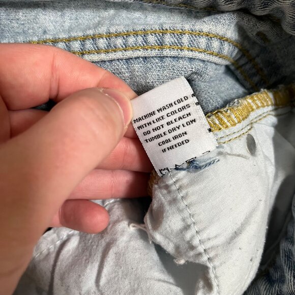 Princess Polly High Rise Denim Skinny Jeans Light Wash Women’s Size 2 - Picture 10 of 10